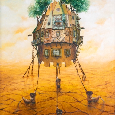 Painting for sale online - At the crossroads