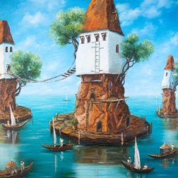 Painting for sale online - Neighbours