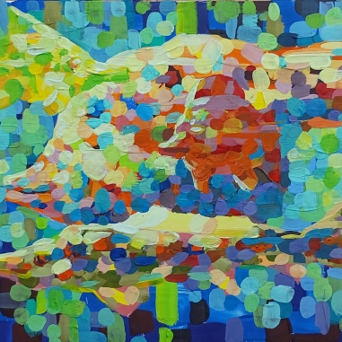 Painting for sale online - In the flow
