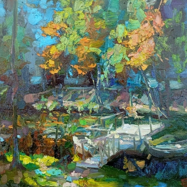 Painting for sale online - Pier