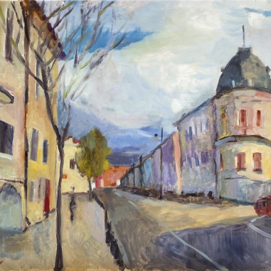 Painting for sale online - Old City of Rybinsk