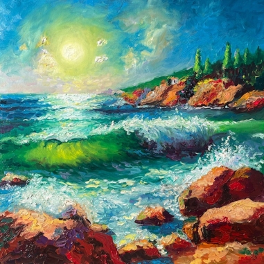 Painting for sale online - Sunny day