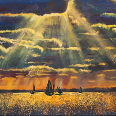 Painting for sale online - The dawn always comes