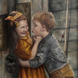 Painting for sale online - At the dacha