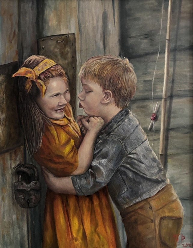 Painting for sale online - At the dacha