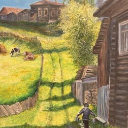Painting for sale online - Russian outback