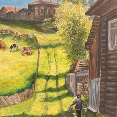 Painting for sale online - Russian outback