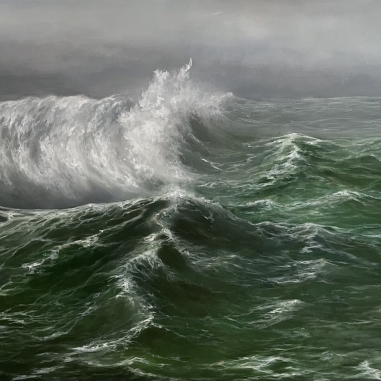 Painting for sale online - Unchained. Seascape series.