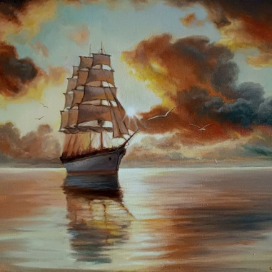 Painting for sale online - Calm