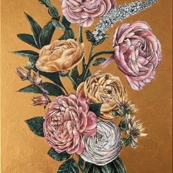 Painting for sale online - Delicate Flowers