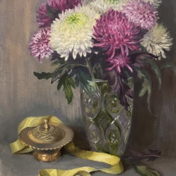 Painting for sale online - Chrysanthemums