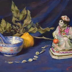 Painting for sale online - Oriental still life