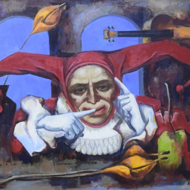 Painting for sale online - Jester