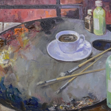 Painting for sale online - A cup of coffee