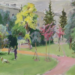 Painting for sale online - Blooming in Shevchenko's Garden
