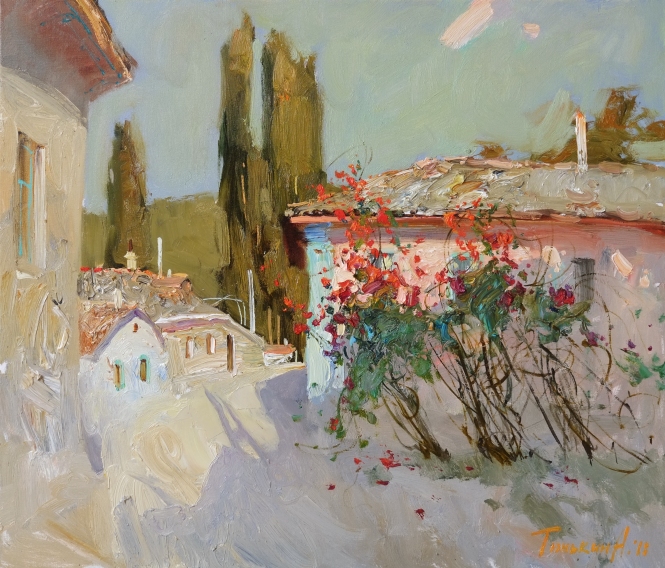 Painting for sale online - Evening in Bakhchisaray