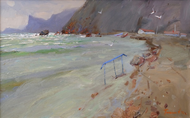 Painting for sale online - It's getting dark