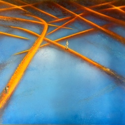 Painting for sale online - Torsion Geometry of the Present
