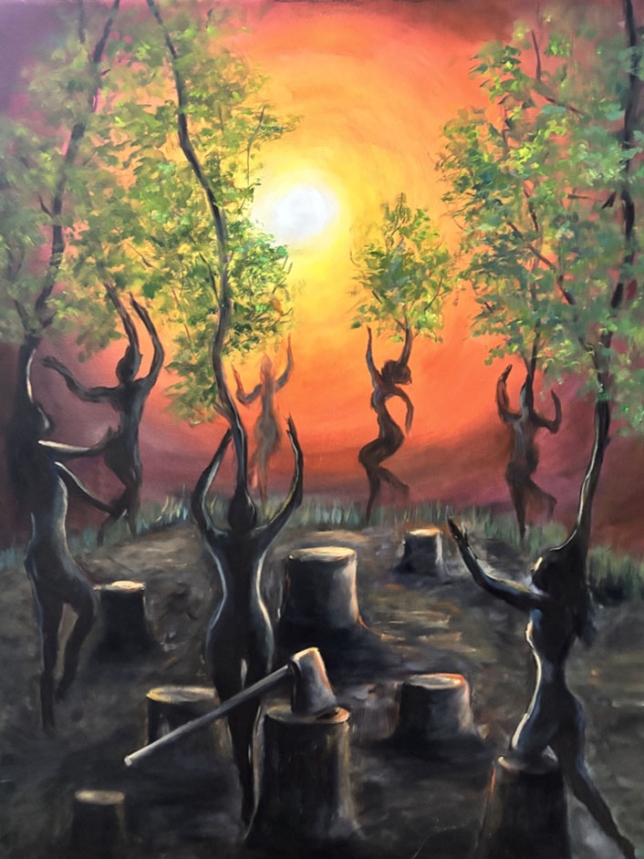 Painting for sale online - Phantom pain