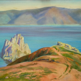 Painting for sale online - Olkhon Shrines