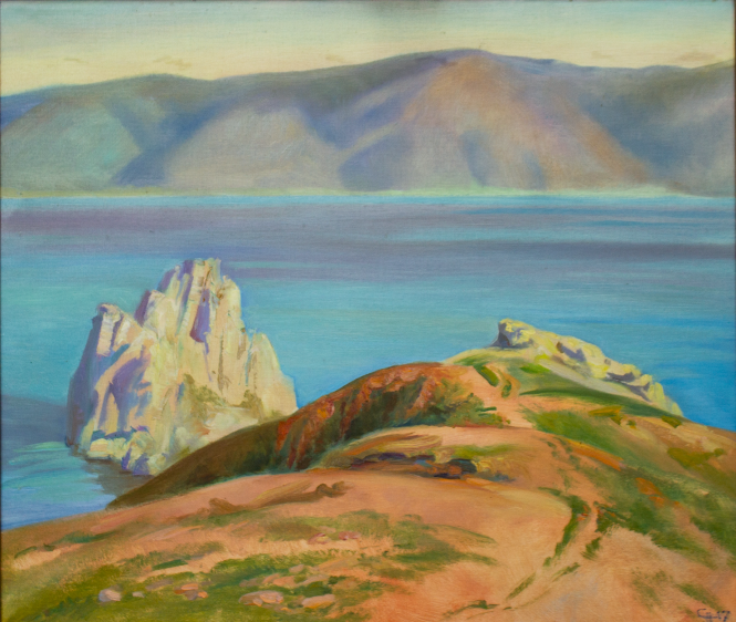 Painting for sale online - Olkhon Shrines