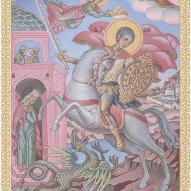 Painting for sale online - Saint George