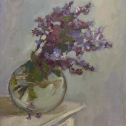 Painting for sale online - Lilac morning