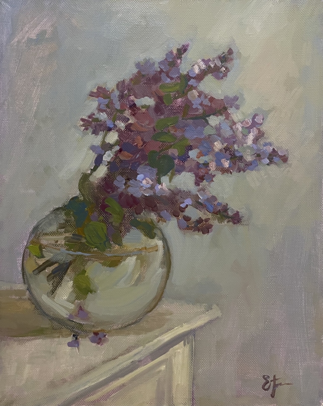 Painting for sale online - Lilac morning