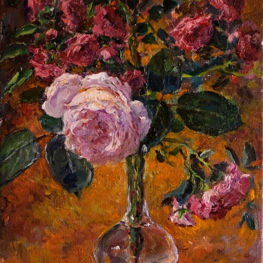 Painting for sale online - Nostalgic Blooms