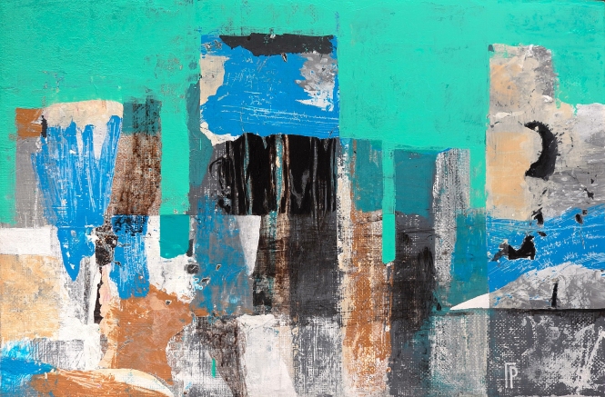 Painting for sale online - Spring in the area