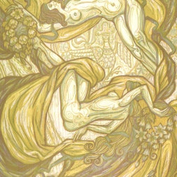 Painting for sale online - Moon Melody