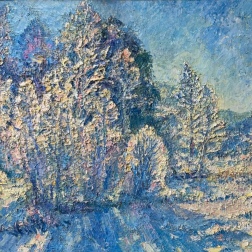 Painting for sale online - Frost and sun