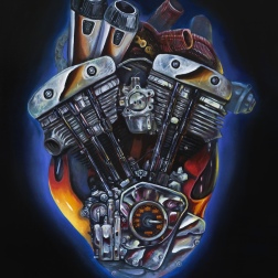 Painting for sale online - Moto-heart