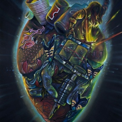Painting for sale online - Heart of a Tattoo Artist
