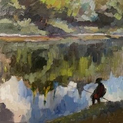 Painting for sale online - Fisherman