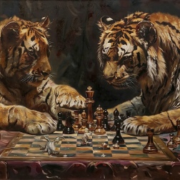 Painting for sale online - Games of the Mind