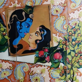 Painting for sale online - Radha and Krishna