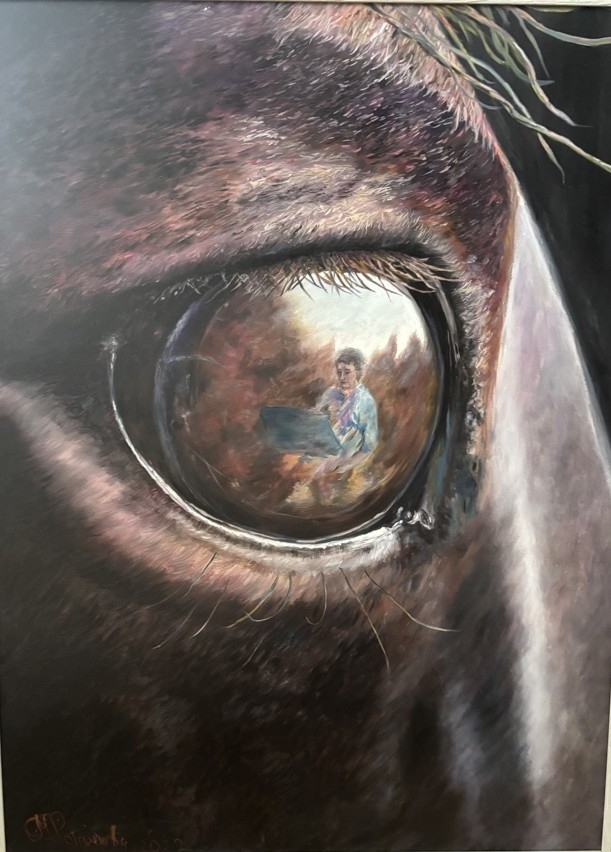 Painting for sale online - Reflection