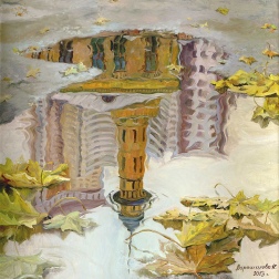 Painting for sale online - Reflection. Sokolniki Painting