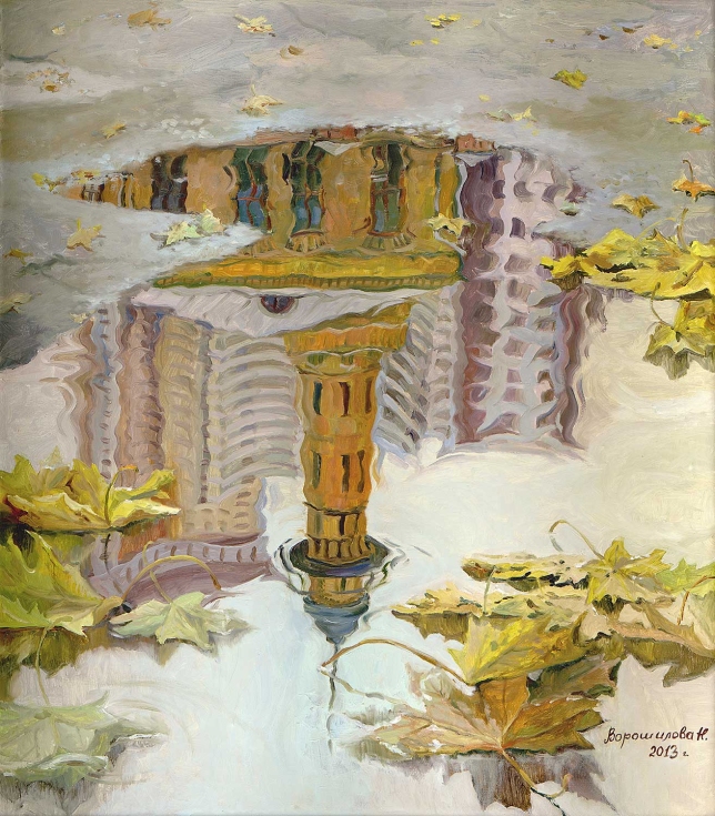 Painting for sale online - Reflection. Sokolniki Painting