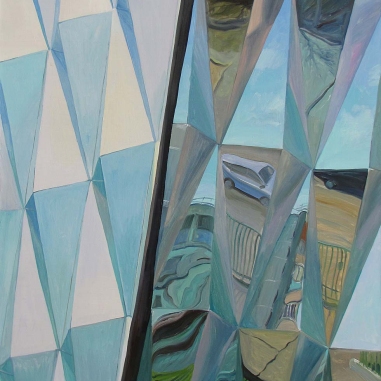 Painting for sale online - Reflection. Pyramids. Painting