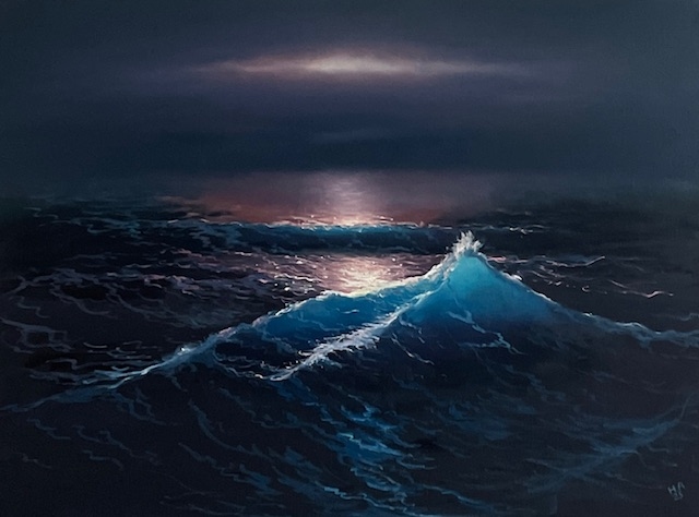 Painting for sale online - Splashes of light