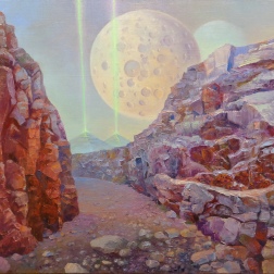 Painting for sale online - Primordial Earth. Kola.