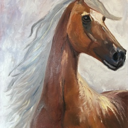 Painting for sale online - Silk