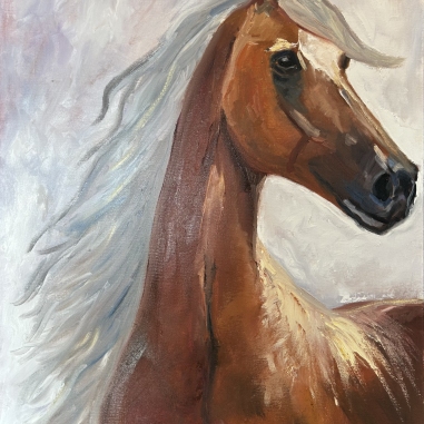 Painting for sale online - Silk