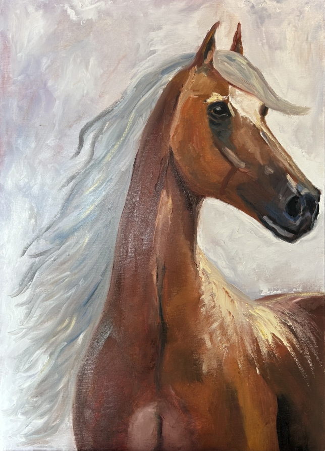 Painting for sale online - Silk