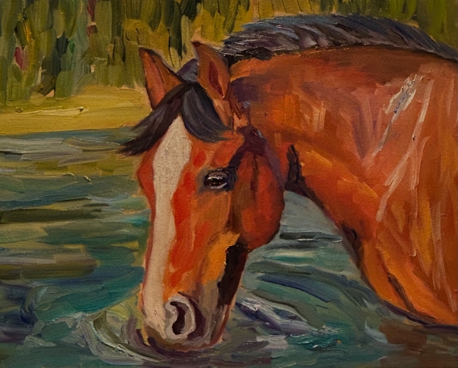 Painting for sale online - Thirsty