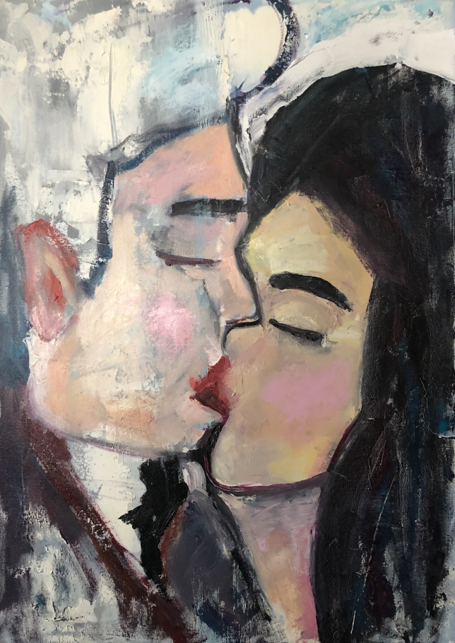 Painting for sale online - Master and Margarita