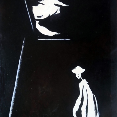 Painting for sale online - Don't Cry, I'm with You 
