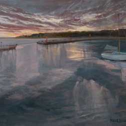 Painting for sale online - White Night
